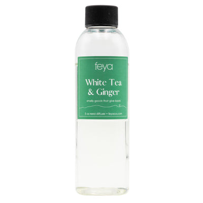 Feya White Tea & Ginger Reed Diffuser Refill