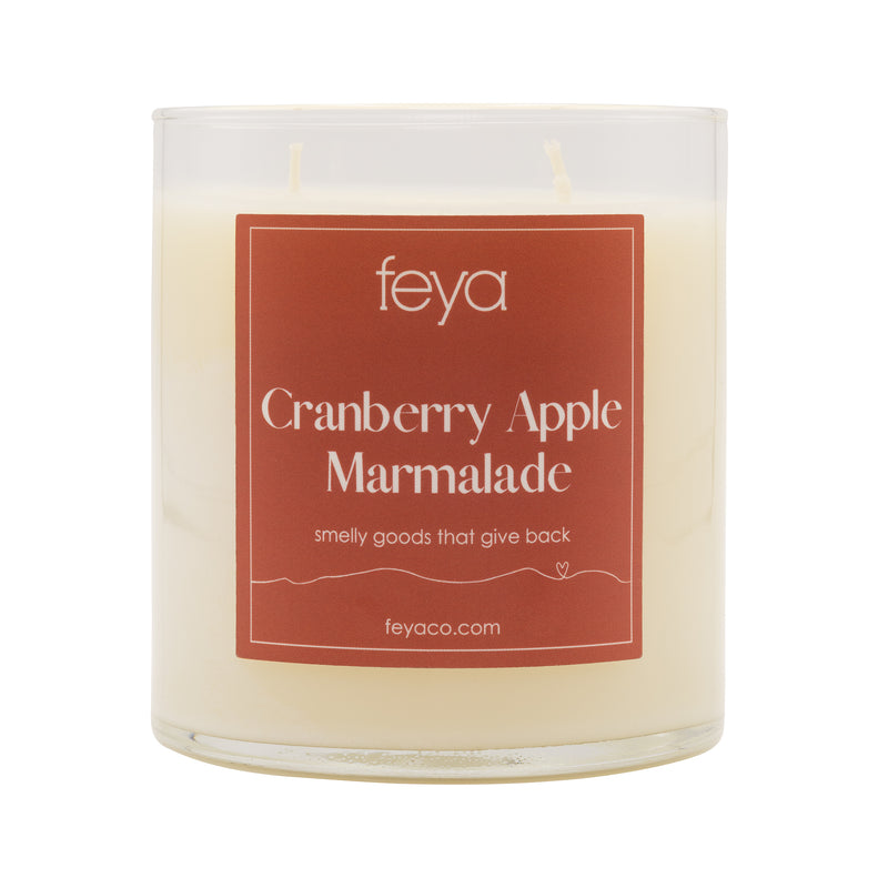 Feya Cranberry Apple Marmalade 20 oz Candle