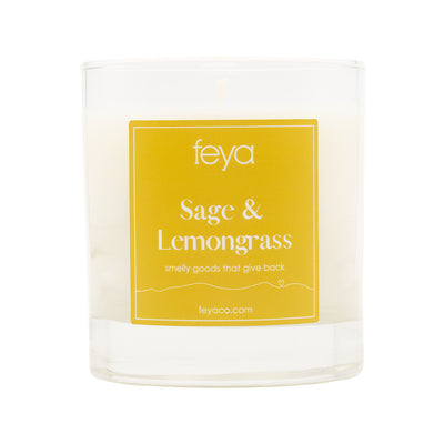 Feya Sage & Lemongrass 6.5 oz Candle